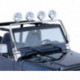 barre support de phare inox, 97-06 Jeep Wrangler TJ