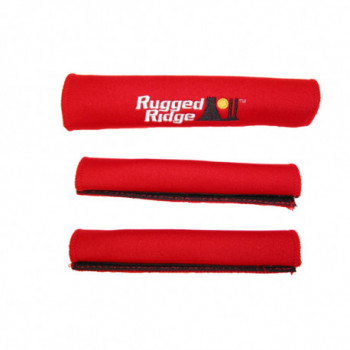 housse de  poignee neoprene rouge kit, 87-95 YJ