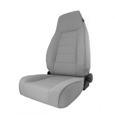 siege avant reglable haut gris, 97-06 TJ Jeep