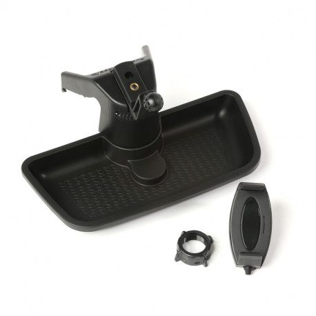 porte telephone console Kit, 11-18 Jeep Wrangler JK