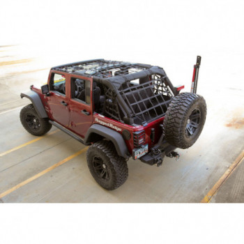 Cargo Net, noir, 4 portes, 07-17 Jeep Wrangler