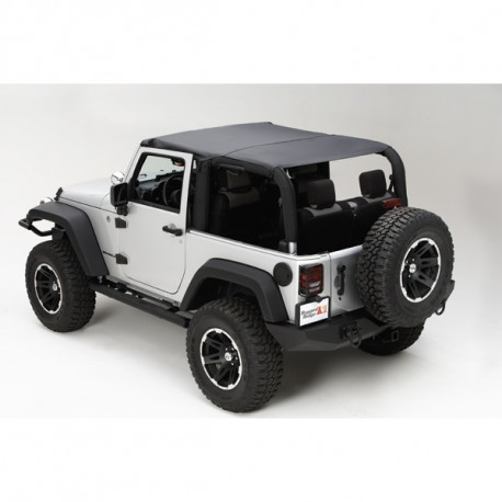 capote bikini noire "Island Topper" noire, 07-18 Jeep Wrangler JK