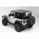 capote Island Topper noire, 10-17 JK Jeep