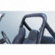 housse d'arceau noire denim KIT, 78-91 Jeep CJ5 CJ7 & Wrangler YJ