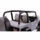 housse d'arceau noire Denim, 97-02 Jeep Wrangler TJ