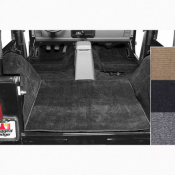 moquette noire kit, 76-95 Jeep CJ7 & Wrangler YJ