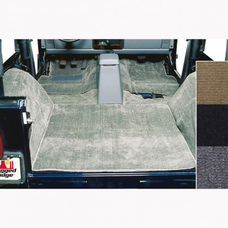 moquette grise kit, 76-95 Jeep CJ7 & Wrangler YJ