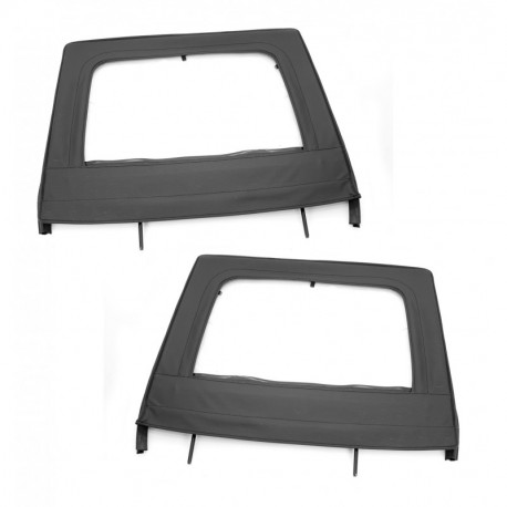 fenetre superieur arriere noire, 07-17 4 portes Jeep Wrangler JK