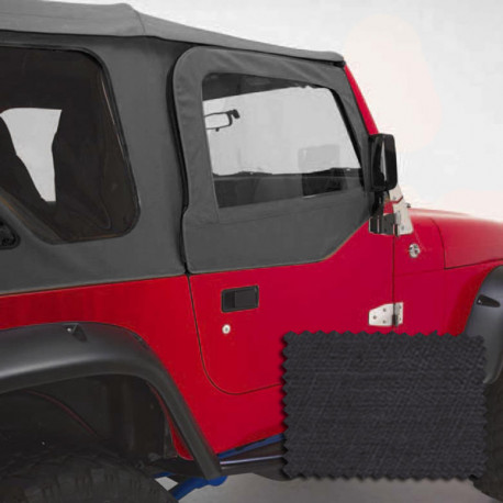 fenetre superieur kit noire Denim, 97-06 Jeep Wrangler