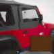 fenetre superieur kit marron Tan, 97-06 Jeep Wrangler