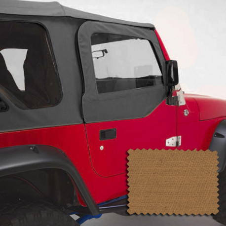 fenetre superieur kit marron Spice, 97-06 Jeep Wrangler