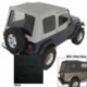 XHD capote de remplacement noire a/vitres teintées, 88-95 Jeep Wrangler YJ