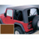 XHD capote de remplacement marron tan a/vitres teintées, Jeep 97-06 Wrangler