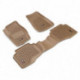 tapis avant et arriere marron tan, 05-10 Jeep Grand Cherokee Commander