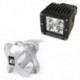 fixation en X petit et lampe LED Kit, Silver, 1-Pc