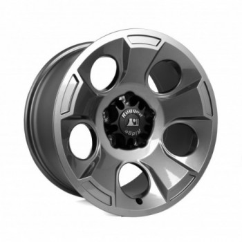 jante Aluminium Drakon Wheel 17x9, Gun Metal, 07-23 Jeep Wrangler JK JL - Gladiator JT