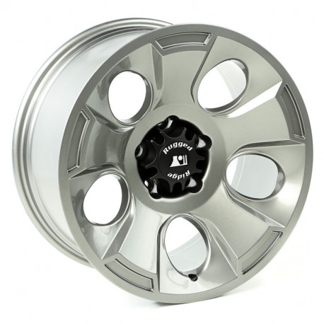 jante Aluminium Drakon Wheel 18x9, Gun Metal, 07-23 Jeep Wrangler JK JL - Gladiator JT