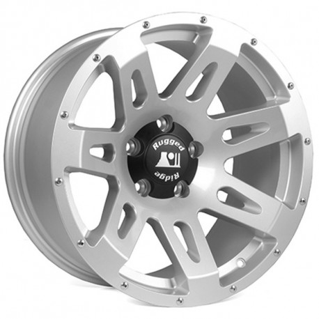 jante aluminium XHD 18x9, argent, 07-18 Jeep Wrangler JK