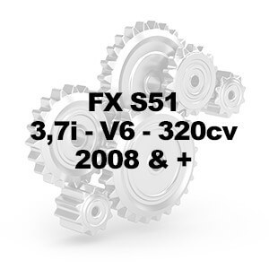 FX S51 3.7i V6 320cv 2008 & +