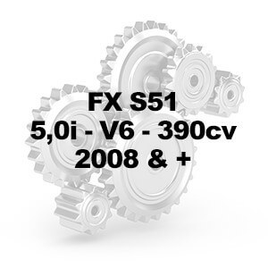 FX S51 5.0i V6 390cv 2008 & +