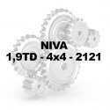 NIVA 1,9TD - 4x4 - 2121