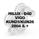 HILUX - D4D - KUN25/KUN26 - 2005-2015
