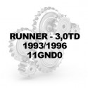 RUNNER - 3,0TD - 1993/1996 - 11GND0