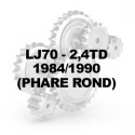 LJ70 2.4TD 84-90 (PHARE ROND)