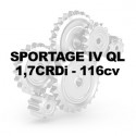 SPORTAGE IV QL 1.7CRDi 116cv - 141cv