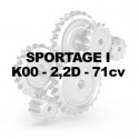 SPORTAGE I K00 2.2D 71cv