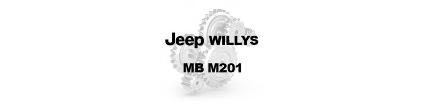 JEEP WILLYS MB - FORD GPW - Hotchkiss M201