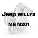 JEEP WILLYS MB - FORD GPW - Hotchkiss M201