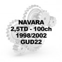 NAVARA D22 2,5TD 103ch 1998-02